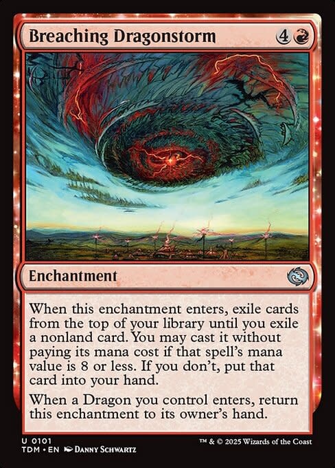 Breaching Dragonstorm - Foil