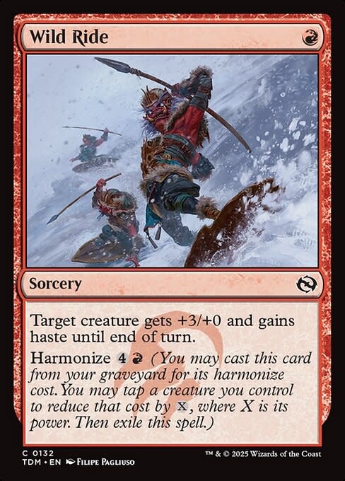 Wild Ride - Foil