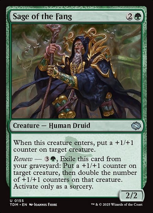 Sage of the Fang - Foil