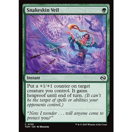 Snakeskin Veil - Foil