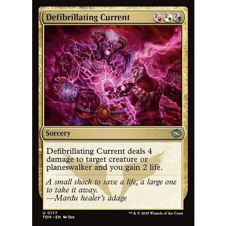 Defibrillating Current - Foil