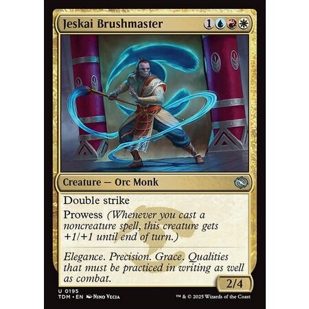 Jeskai Brushmaster - Foil