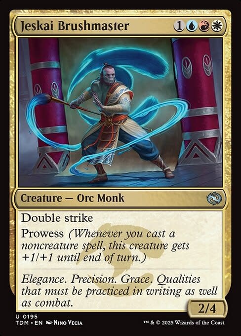 Jeskai Brushmaster - Foil