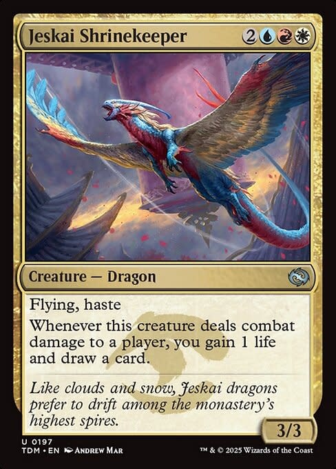 Jeskai Shrinekeeper - Foil