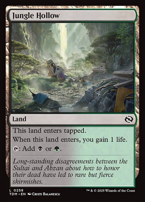 Jungle Hollow - Foil