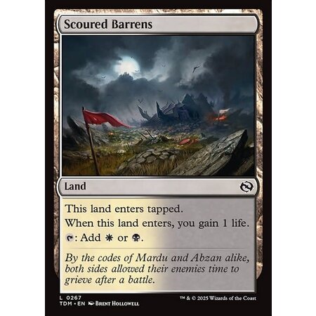 Scoured Barrens - Foil
