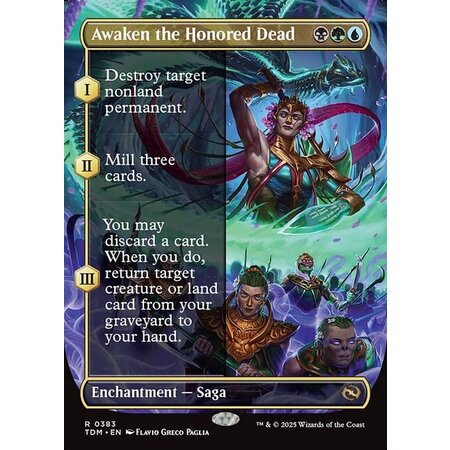 Awaken the Honored Dead - Foil