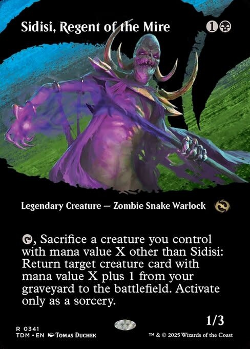 Sidisi, Regent of the Mire - Foil