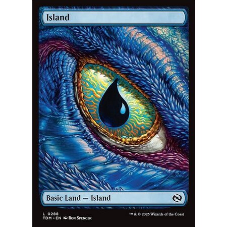 Island (288) - Dragon Eye Full Art