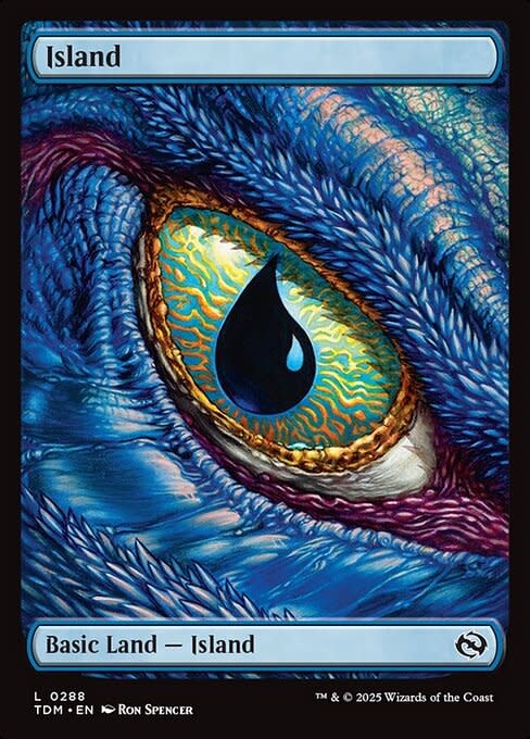 Island (288) - Dragon Eye Full Art