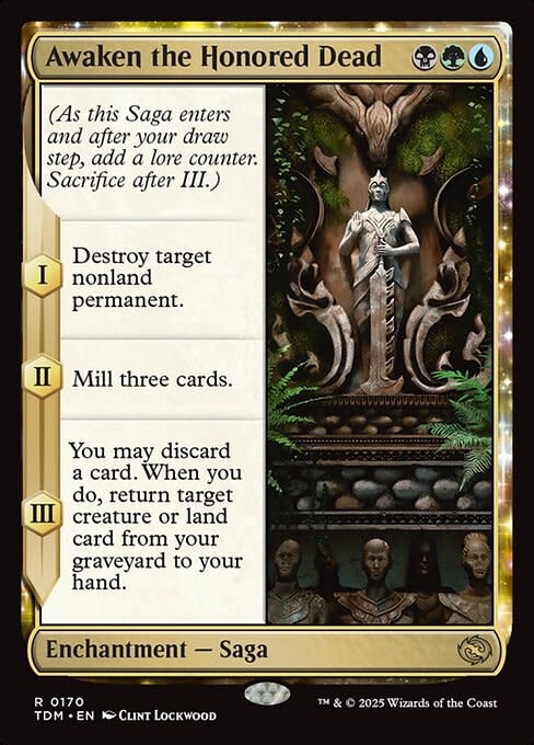 Awaken the Honored Dead - Foil