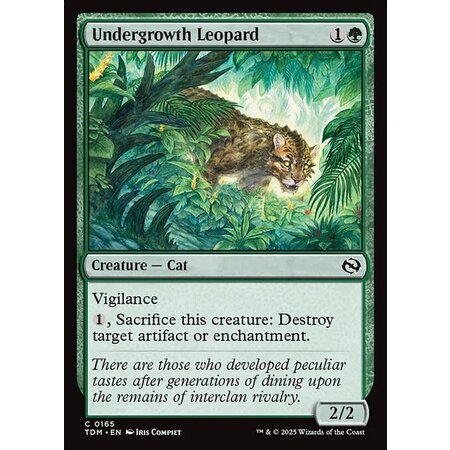 Undergrowth Leopard - Foil