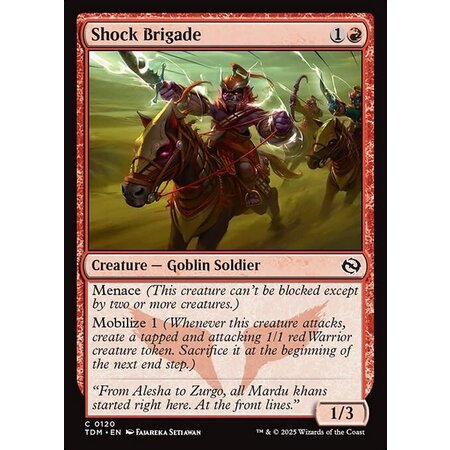 Shock Brigade - Foil