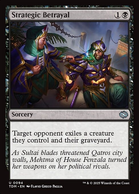 Strategic Betrayal - Foil