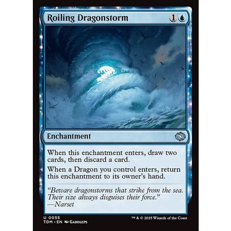 Roiling Dragonstorm - Foil