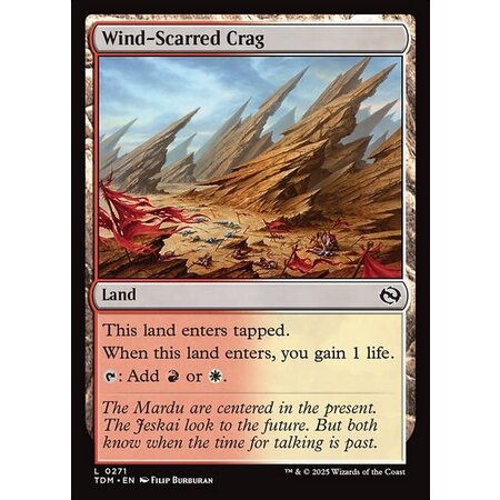Wind-Scarred Crag - Foil