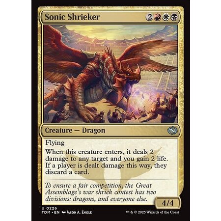 Sonic Shrieker - Foil