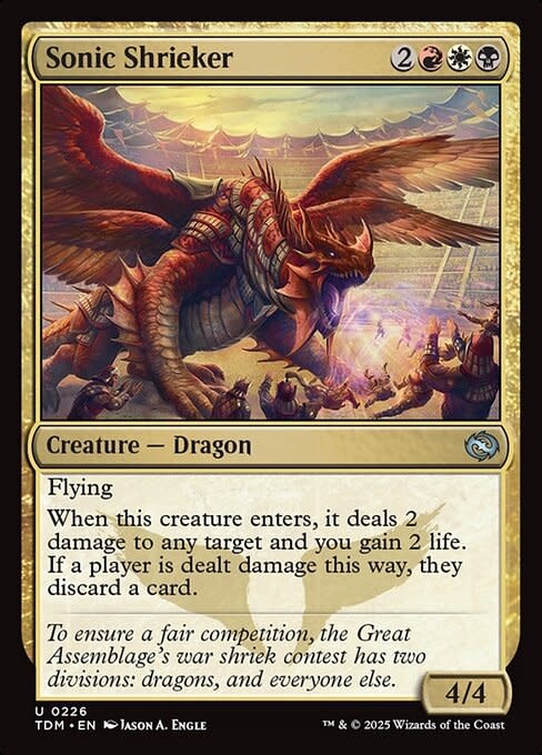 Sonic Shrieker - Foil