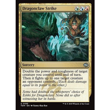 Dragonclaw Strike - Foil