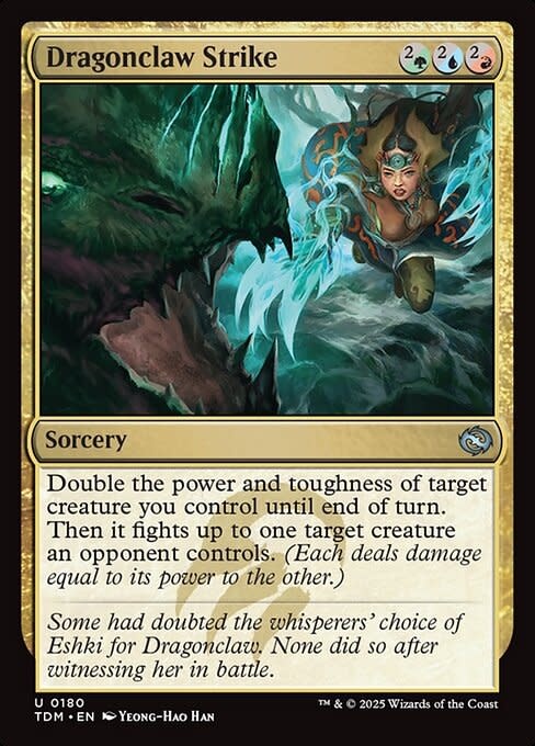 Dragonclaw Strike - Foil