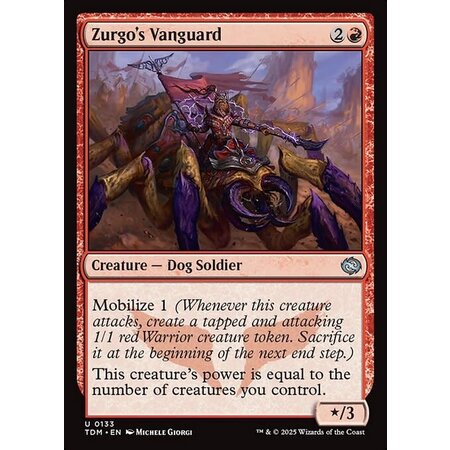 Zurgo's Vanguard - Foil