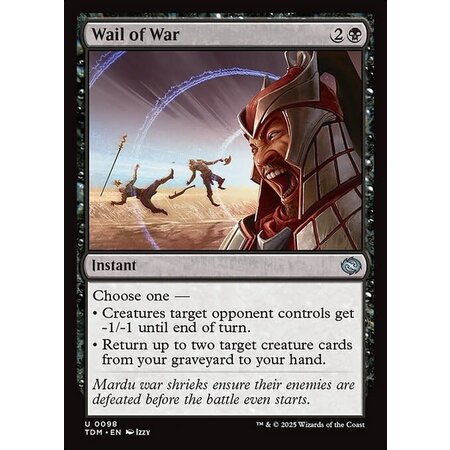 Wail of War - Foil