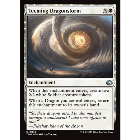 Teeming Dragonstorm - Foil