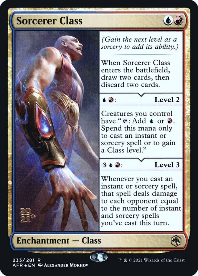 Sorcerer Class - Foil - Prerelease Promo