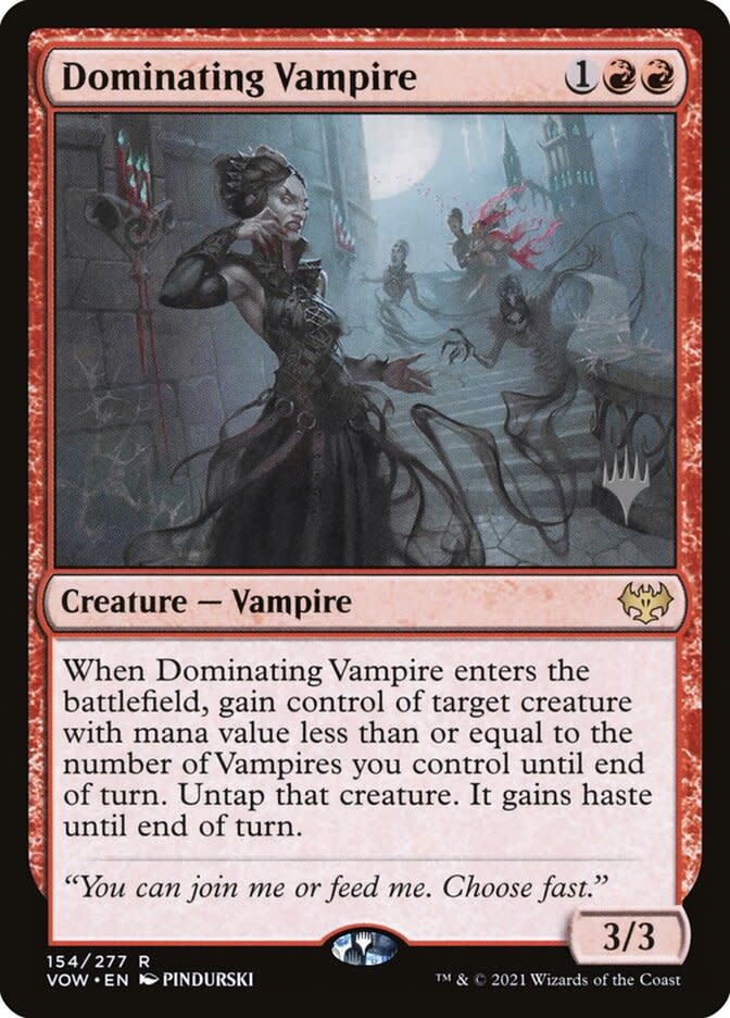 Dominating Vampire - Promo Pack
