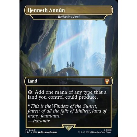 Reflecting Pool (0373 - Henneth Annun)