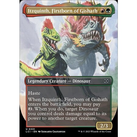 Itzquinth, Firstborn of Gishath - Foil