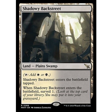 Shadowy Backstreet - Foil