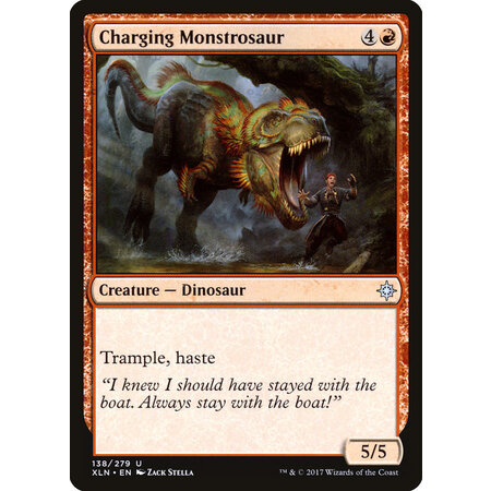 Charging Monstrosaur - Foil