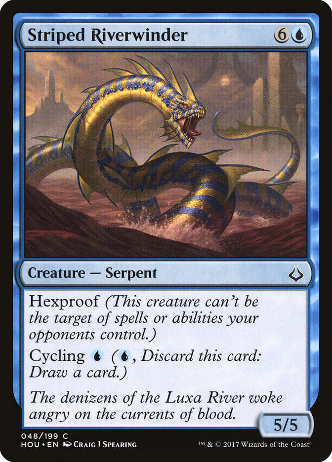 Striped Riverwinder - Foil