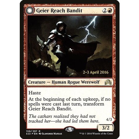 Geier Reach Bandit - Foil - Prerelease Promo