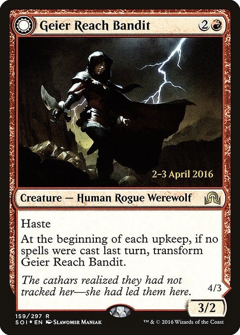 Geier Reach Bandit - Foil - Prerelease Promo