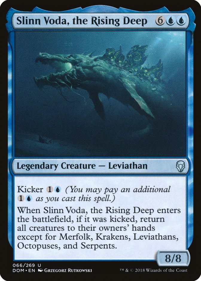 Slinn Voda, the Rising Deep - Foil