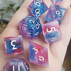 Vaporwave Clouds - RPG Dice Set