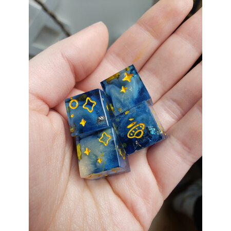 Starry Night - D6 Dice Set