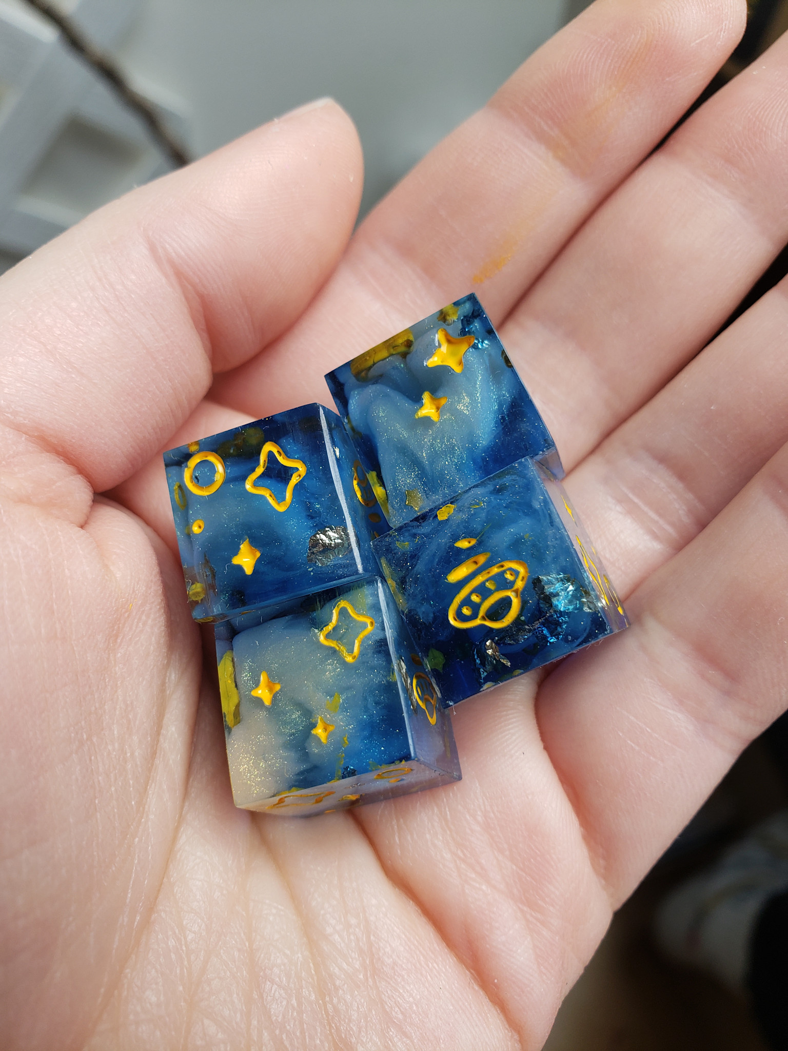 Starry Night - D6 Dice Set