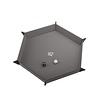 Magnetic Dice Tray: Hexagonal Black / Gray