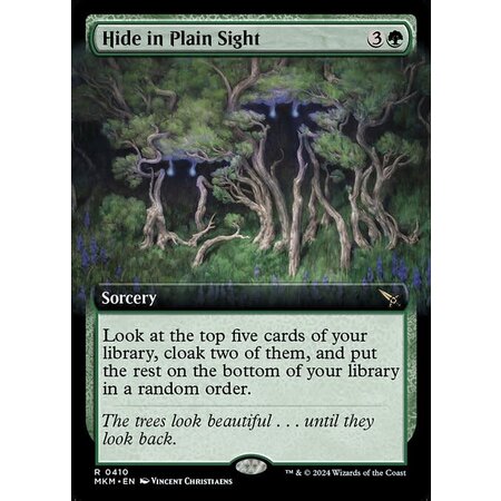Hide in Plain Sight - Foil