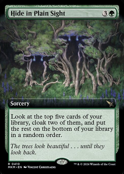 Hide in Plain Sight - Foil