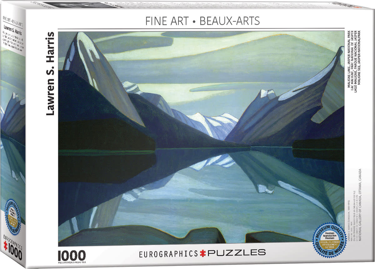 1000 - Maligne Lake, Jasper National Park (Lawren Harris)