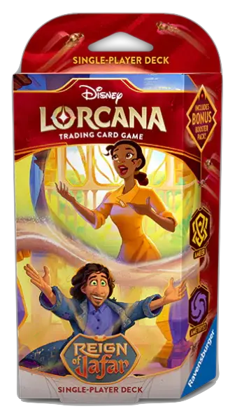 Disney Lorcana - Reign of Jafar - Single Player Deck - Amber & Amethyst