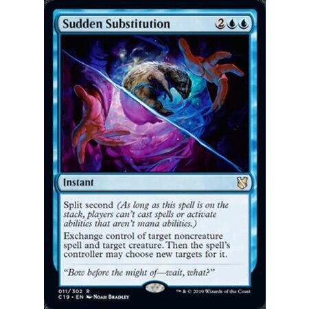 Sudden Substitution