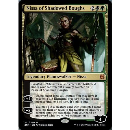 Nissa of Shadowed Boughs - Foil