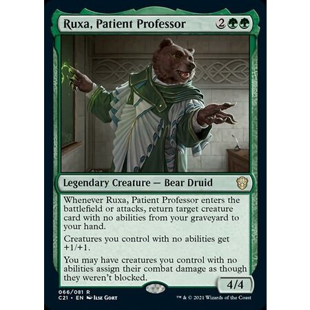 Ruxa, Patient Professor