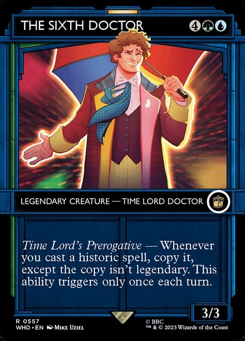 The Sixth Doctor - Foil