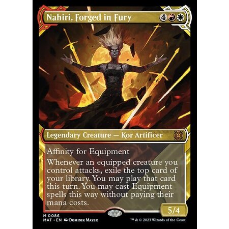 Nahiri, Forged in Fury - Foil
